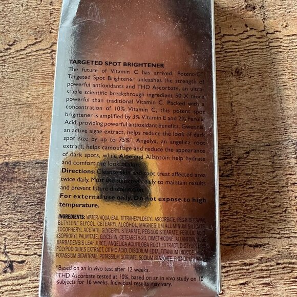 Peter Thomas Roth Potent-C Targeted Spot Brightener 0.5oz/15ml New Open Box - Picture 6 of 8